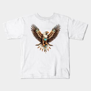 Native American Eagle Kids T-Shirt